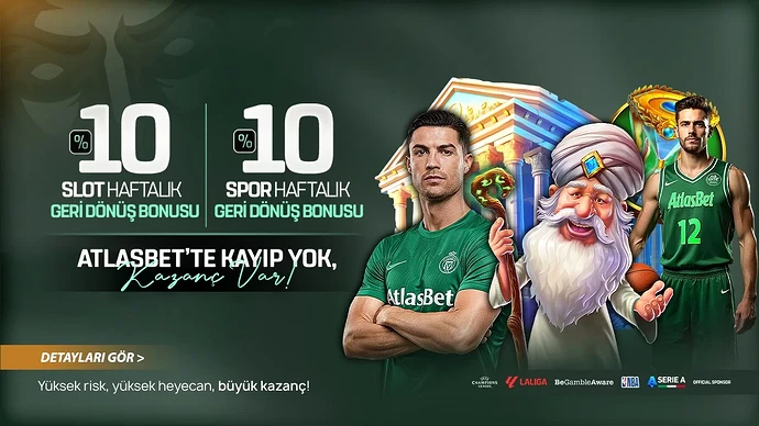 CASİNO VE SPOR HAFTALIK GERİ DÖNÜŞ BONUSU