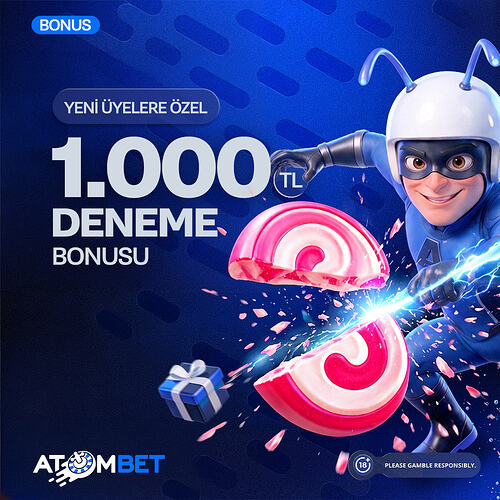 Atombet 1000 TL Deneme Bonusu